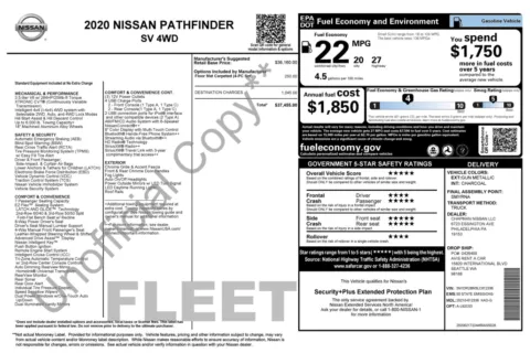 Photos of 2020 Nissan Pathfinder SV for sale in Columbus, OH at Auto Boutique Ohio