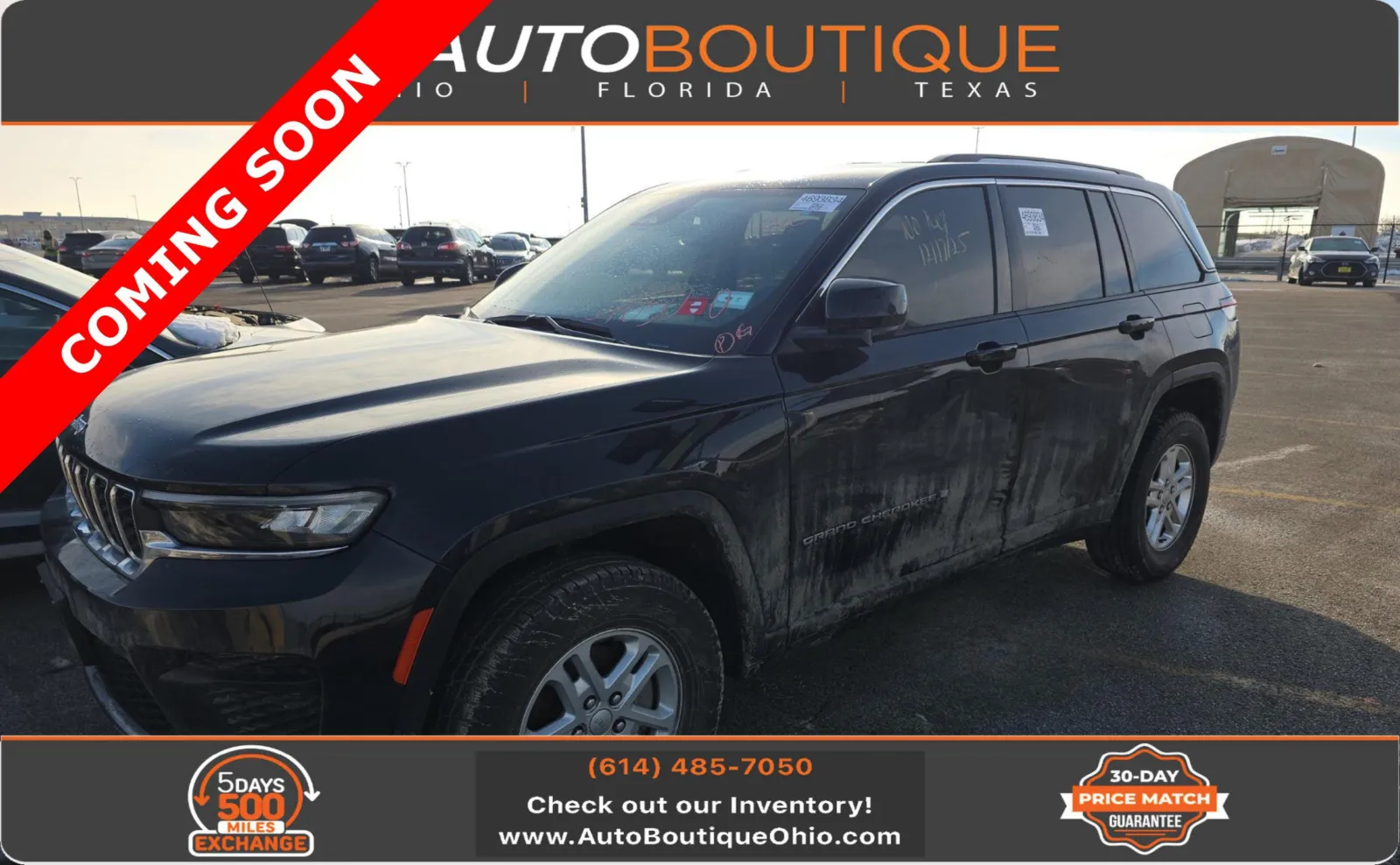 Black 2023 Jeep Grand Cherokee Laredo for sale in Columbus, OH
