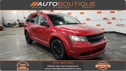 Red 2020 Dodge Journey SE Value for sale in Columbus, OH