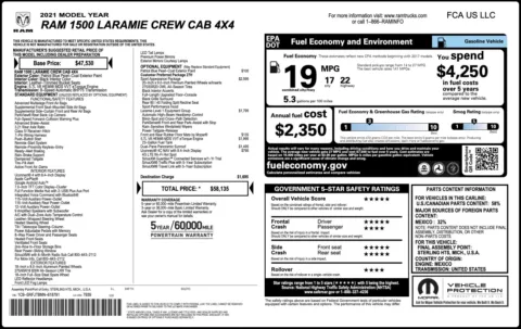 Photos of 2021 Ram 1500 Laramie for sale in Columbus, OH at Auto Boutique Ohio