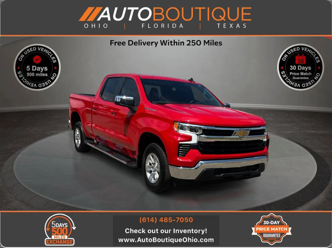Red 2024 Chevrolet Silverado 1500 LT for sale in Columbus, OH