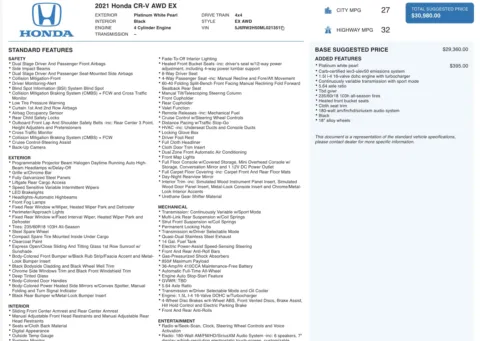 More photos of 2021 Honda CR-V EX at Auto Boutique Ohio, OH