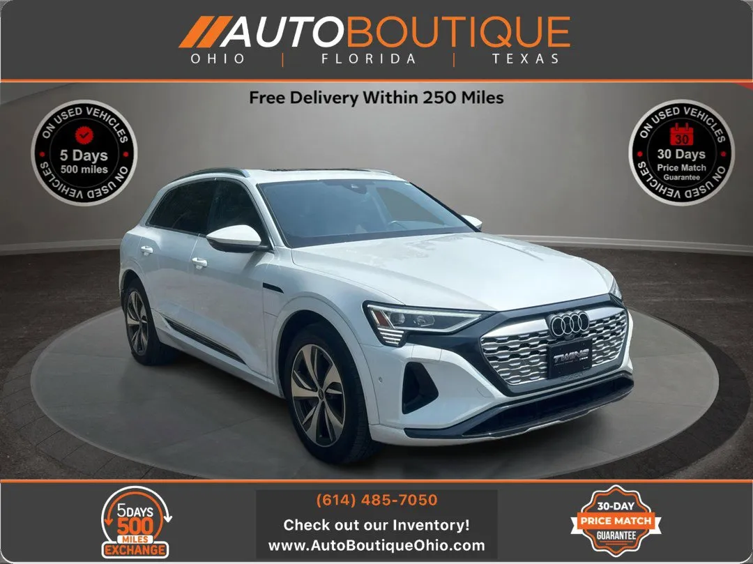 Black 2024 Audi Q8 e-tron Premium Plus for sale in Columbus, OH