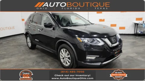 Black 2017 Nissan Rogue SV for sale in Columbus, OH