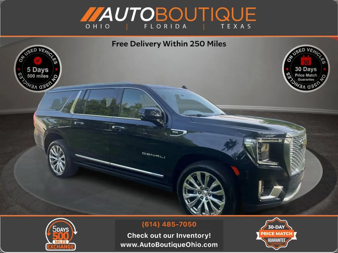 Blue 2023 GMC Yukon XL Denali for sale in Columbus, OH