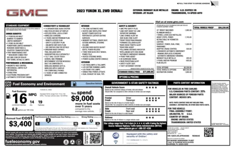 More photos of 2023 GMC Yukon XL Denali at Auto Boutique Ohio, OH