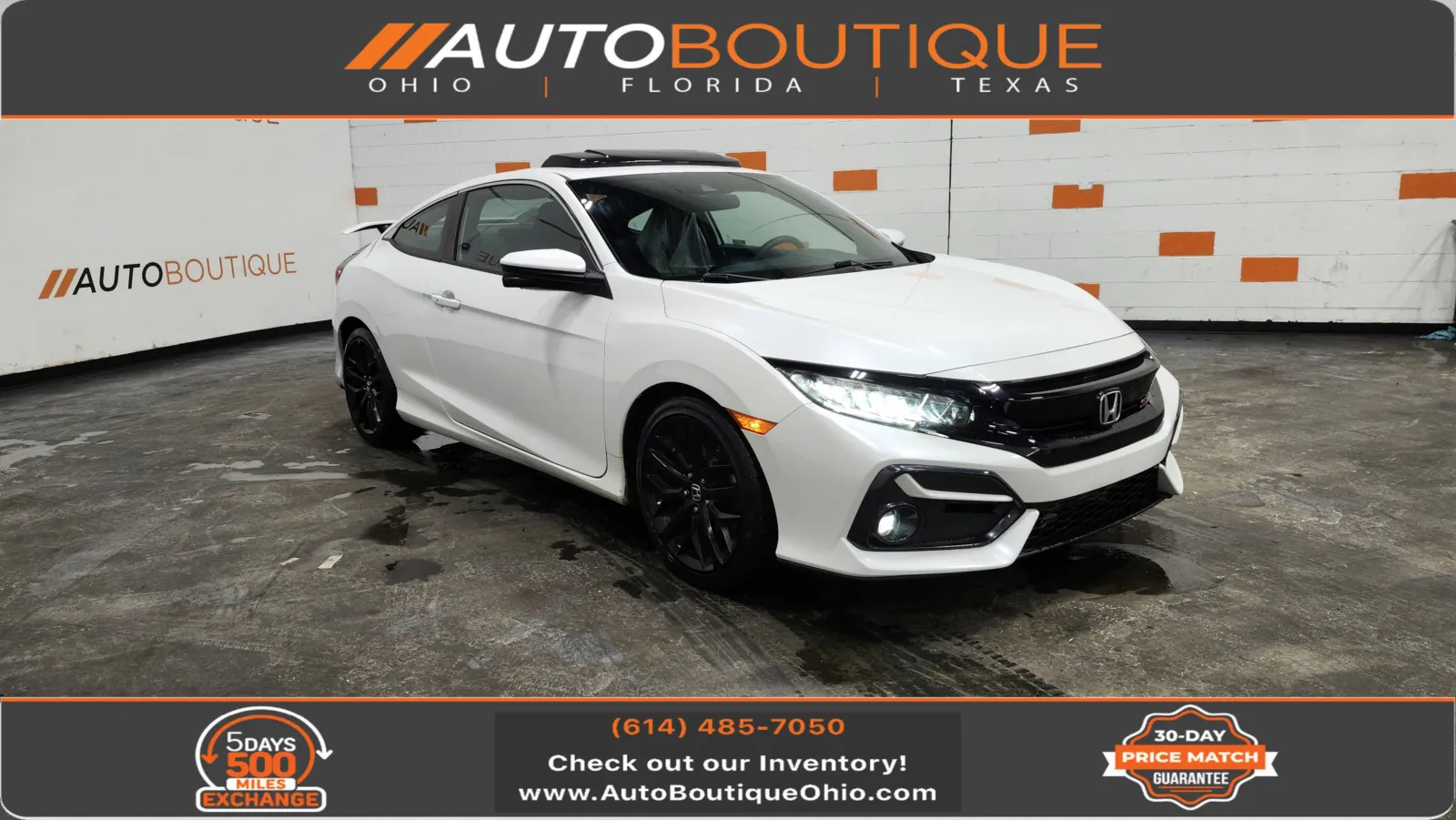 White 2020 Honda Civic Si Coupe for sale in Columbus, OH