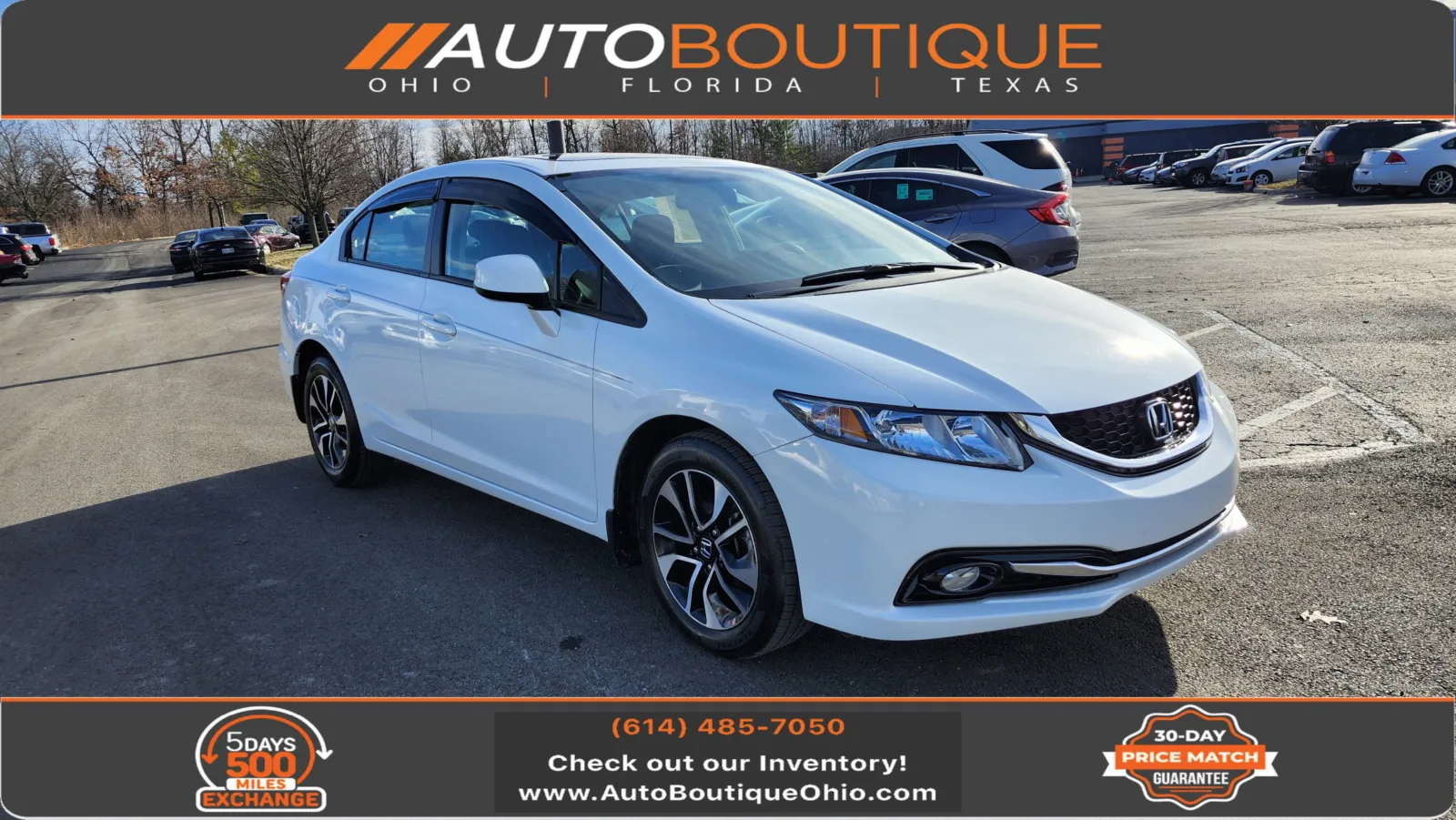 2013 Honda Civic Sdn EX-L for sale in Columbus, OH