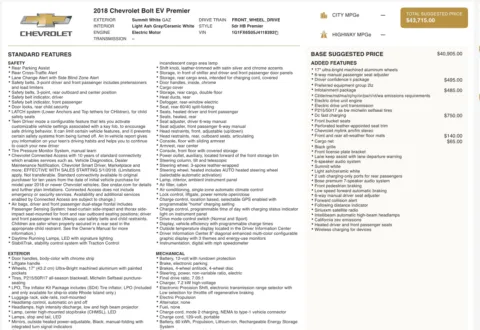 More photos of 2018 Chevrolet Bolt EV Premier at Auto Boutique Ohio, OH