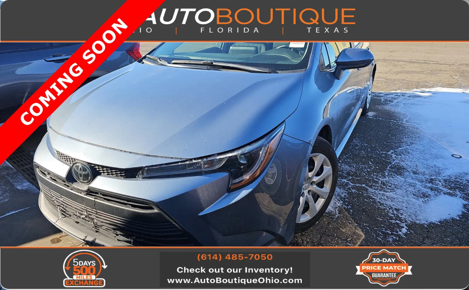 Gray 2024 Toyota Corolla LE for sale in Columbus, OH