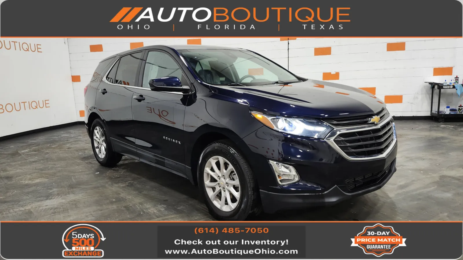 Blue 2020 Chevrolet Equinox LT for sale in Columbus, OH