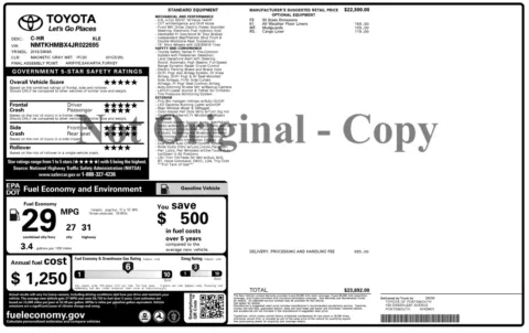 Photos of 2018 Toyota C-HR XLE for sale in Columbus, OH at Auto Boutique Ohio