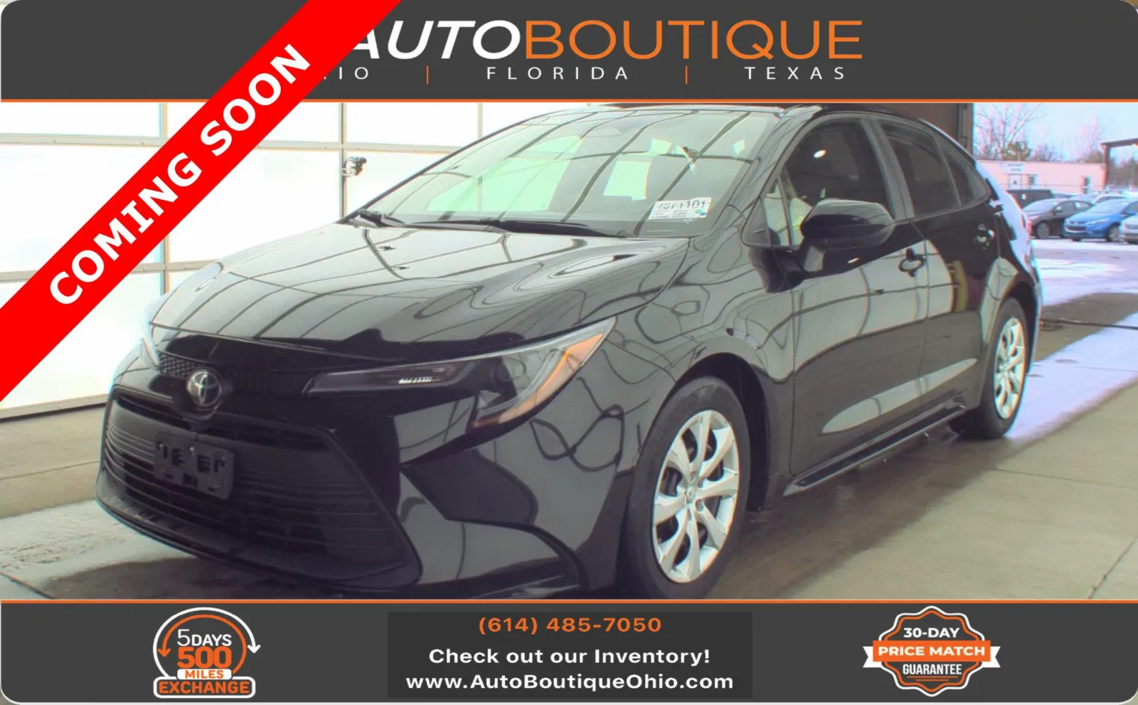 Black 2024 Toyota Corolla LE for sale in Columbus, OH