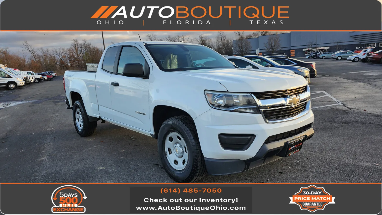 White 2016 Chevrolet Colorado 2WD WT for sale in Columbus, OH