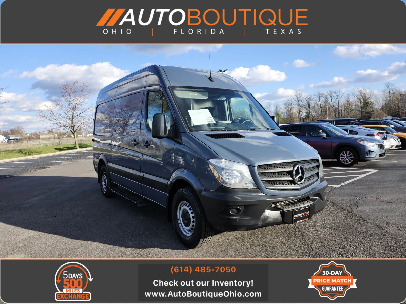 2018 Mercedes-Benz Sprinter Cargo Van
