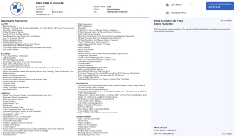 Photos of 2025 BMW i5 xDrive40 for sale in Columbus, OH at Auto Boutique Ohio