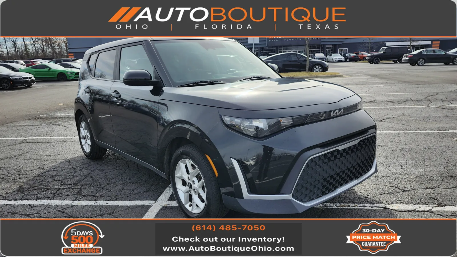 Black 2023 Kia Soul LX for sale in Columbus, OH