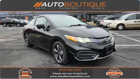 Black 2015 Honda Civic Coupe EX for sale in Columbus, OH