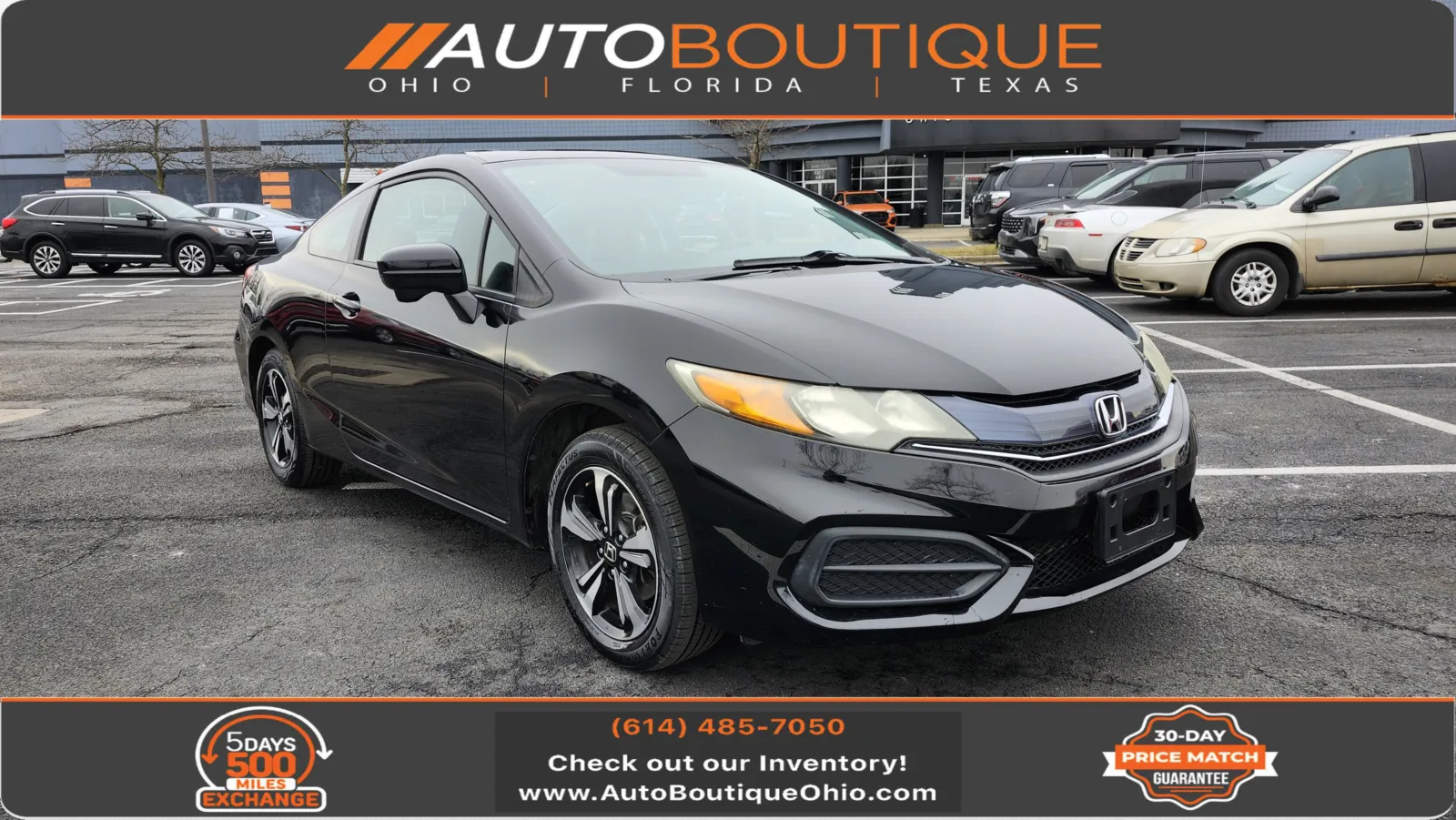 2015 Honda Civic Coupe EX for sale in Columbus, OH