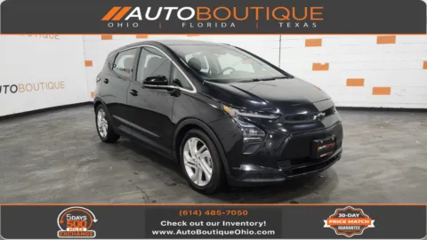 Black 2022 Chevrolet Bolt EV 1LT for sale in Columbus, OH
