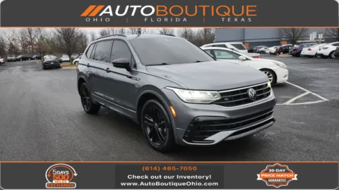 Gray 2022 Volkswagen Tiguan SE R-Line Black for sale in Columbus, OH
