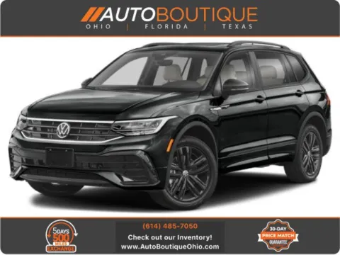 Gray 2022 Volkswagen Tiguan SE R-Line Black for sale in Columbus, OH