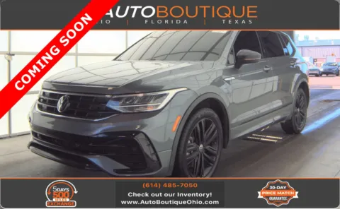 Gray 2022 Volkswagen Tiguan SE R-Line Black for sale in Columbus, OH