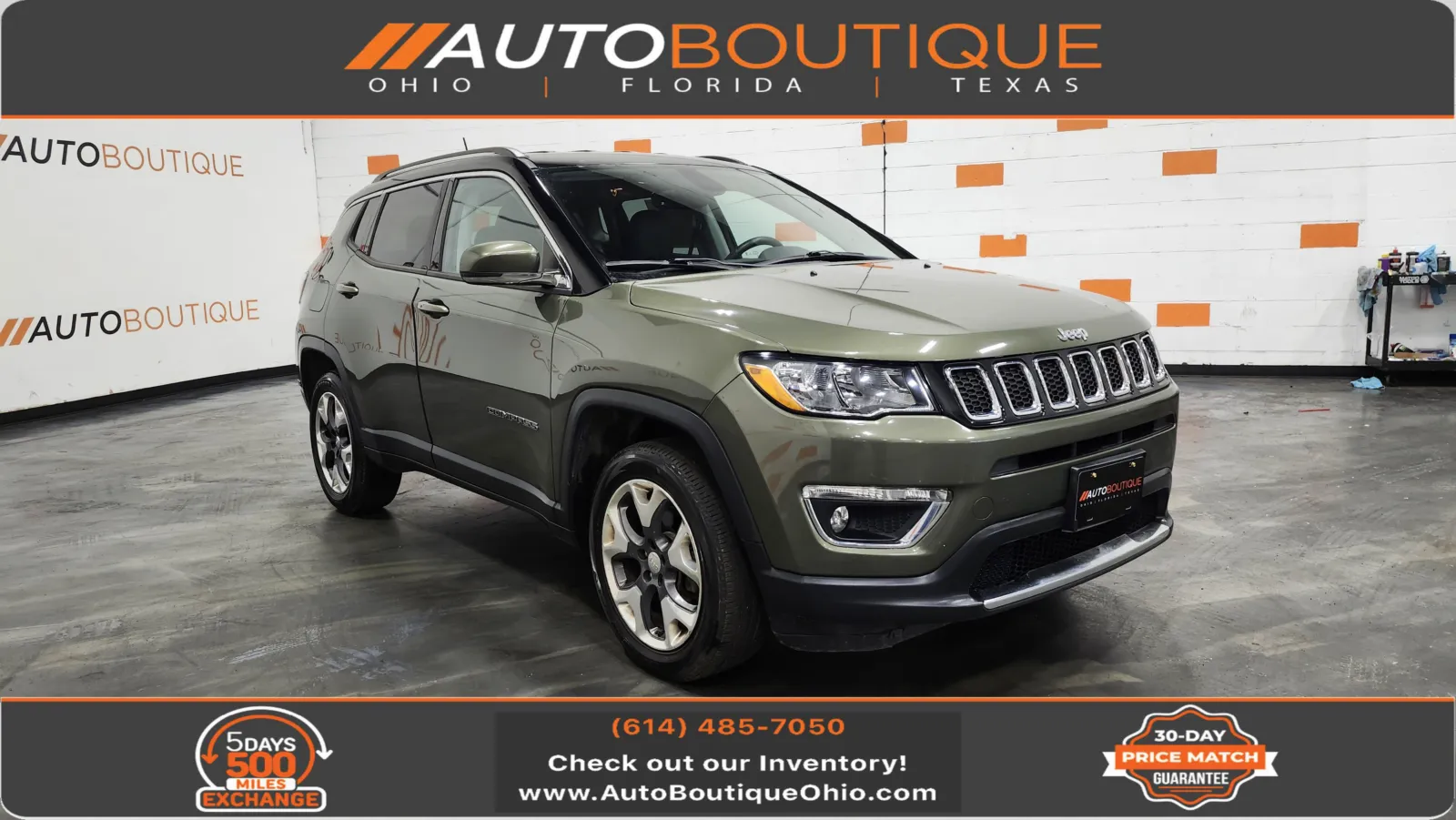 2018 Jeep Compass Limited for sale in Columbus, OH