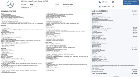 Photos of 2019 Mercedes-Benz A-Class A 220 for sale in Columbus, OH at Auto Boutique Ohio