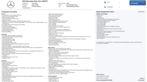 Photos of 2020 Mercedes-Benz GLA 250 for sale in Columbus, OH at Auto Boutique Ohio