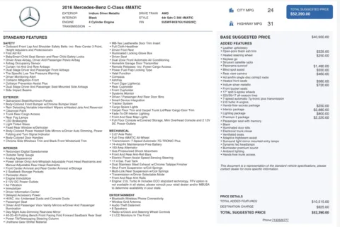 Photos of 2016 Mercedes-Benz C-Class C 300 Sport for sale in Columbus, OH at Auto Boutique Ohio