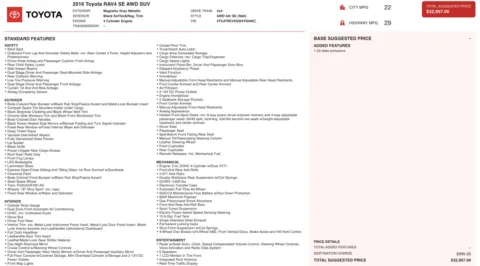 Photos of 2016 Toyota RAV4 SE for sale in Columbus, OH at Auto Boutique Ohio