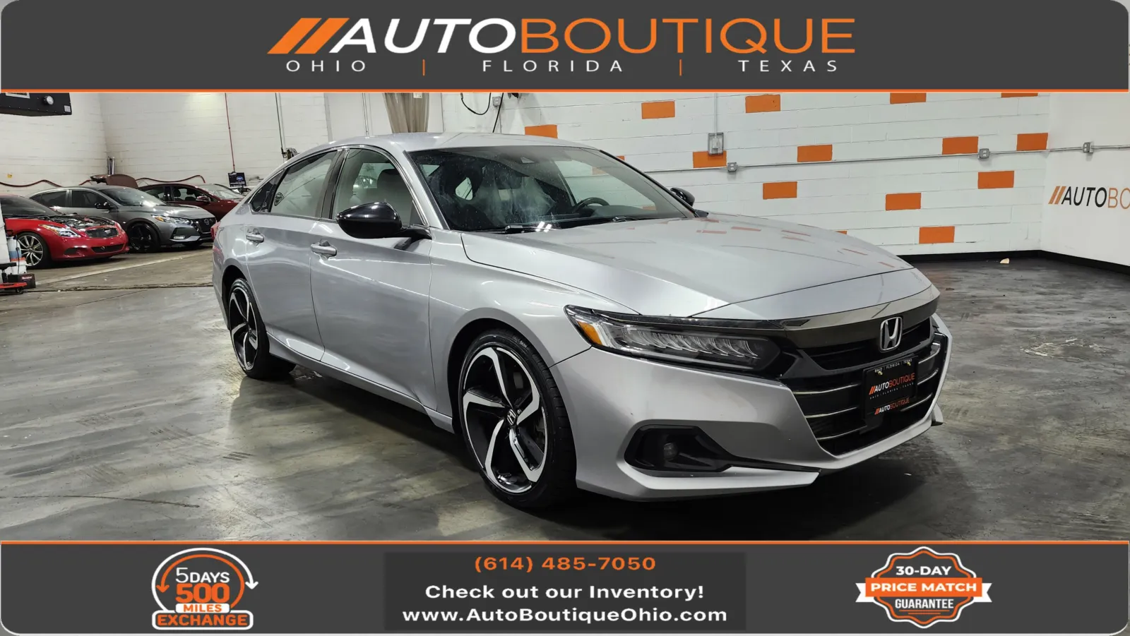 Silver 2022 Honda Accord Sedan Sport for sale in Columbus, OH
