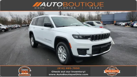 White 2022 Jeep Grand Cherokee L Laredo for sale in Columbus, OH