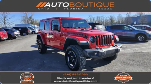 Red 2018 Jeep Wrangler Unlimited Rubicon for sale in Columbus, OH