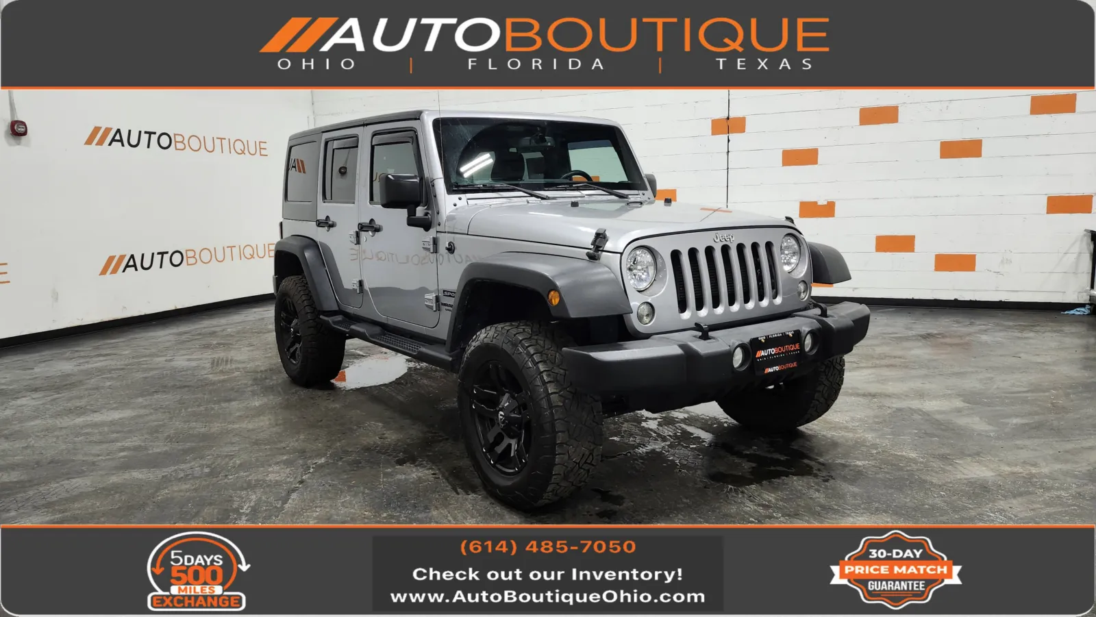 2017 Jeep Wrangler Unlimited Sport for sale in Columbus, OH