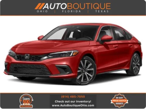 Purple 2023 Honda Civic Hatchback EX-L for sale in Columbus, OH