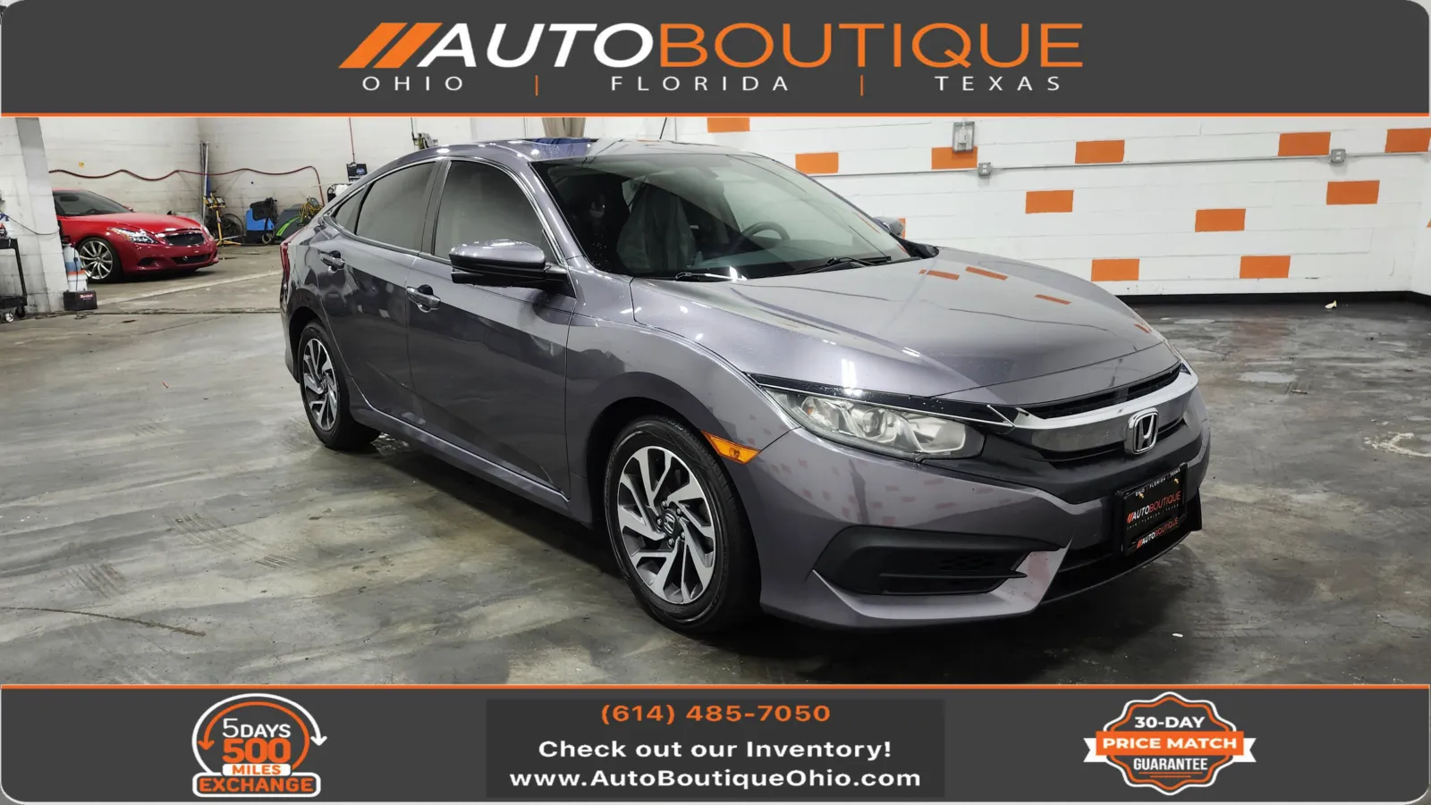 2016 Honda Civic Sedan EX for sale in Columbus, OH