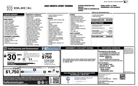 More photos of 2025 Buick Envista Sport Touring at Auto Boutique Ohio, OH