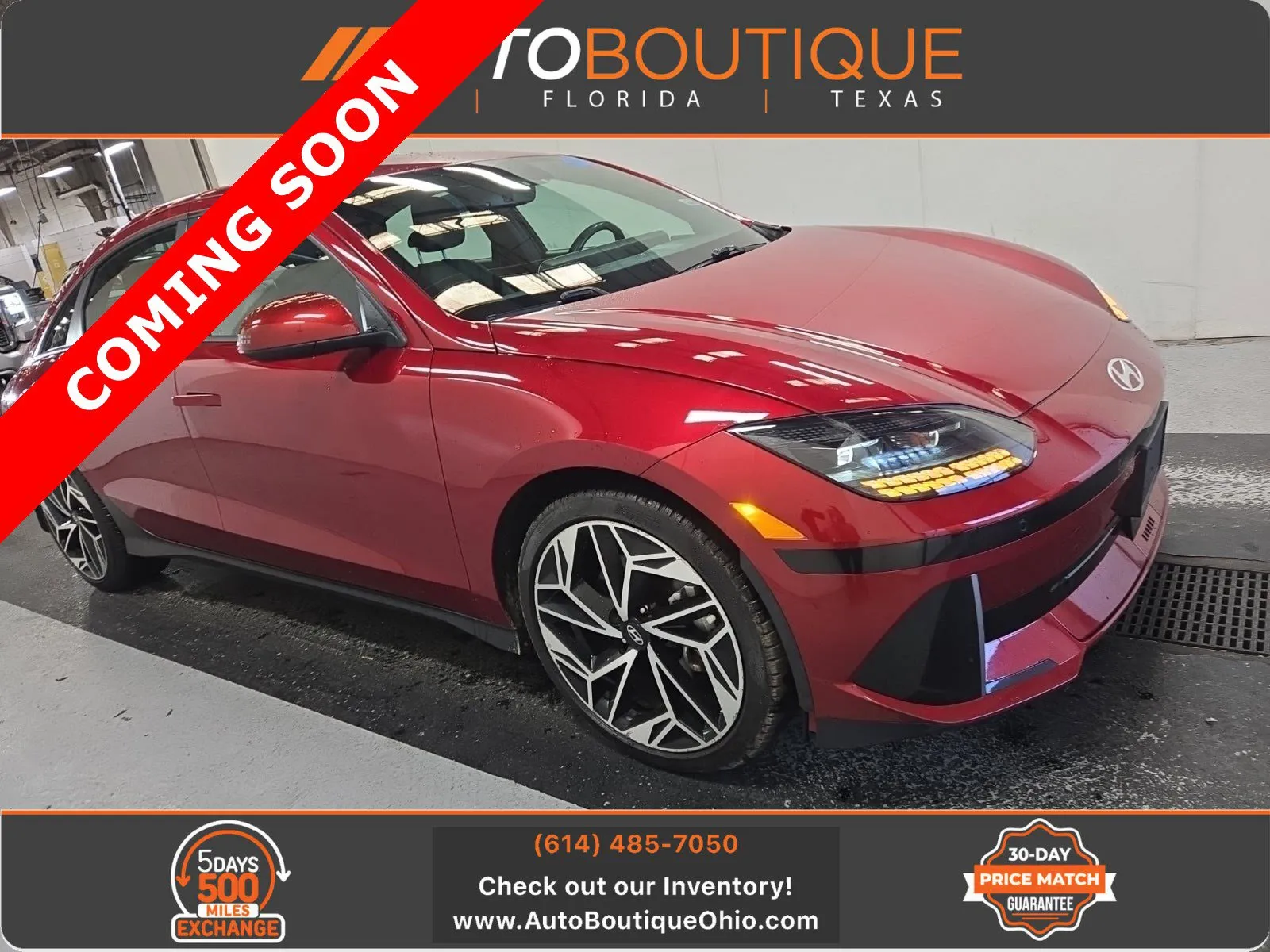 Red 2023 Hyundai IONIQ 6 SEL for sale in Columbus, OH