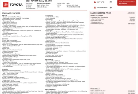 Photos of 2024 Toyota Camry SE for sale in Columbus, OH at Auto Boutique Ohio