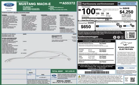 Photos of 2021 Ford Mustang Mach-E Select for sale in Columbus, OH at Auto Boutique Ohio