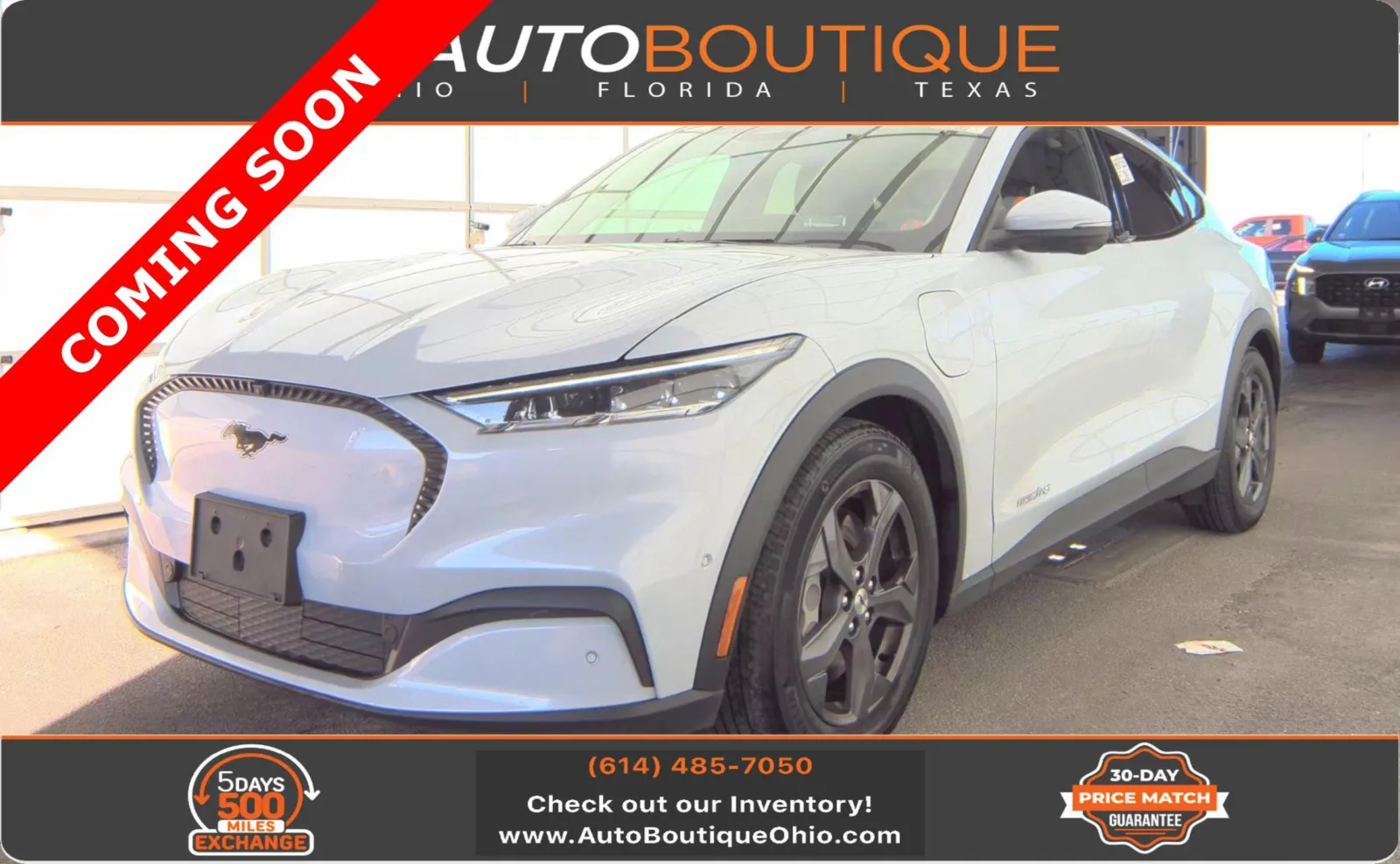 White 2021 Ford Mustang Mach-E Select for sale in Columbus, OH