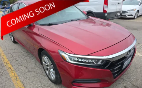 Red 2018 Honda Accord Sedan LX 1.5T for sale in Columbus, OH