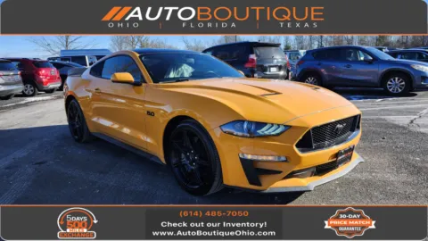 Orange 2019 Ford Mustang GT for sale in Columbus, OH