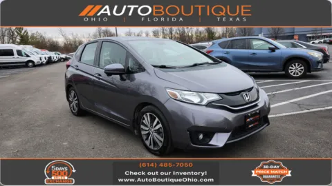 Gray 2015 Honda Fit EX-L for sale in Columbus, OH
