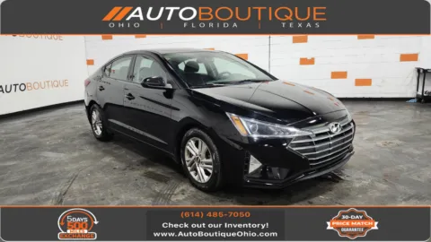 Black 2020 Hyundai Elantra SEL for sale in Columbus, OH