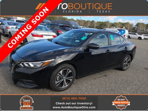 Black 2021 Nissan Sentra SV for sale in Columbus, OH