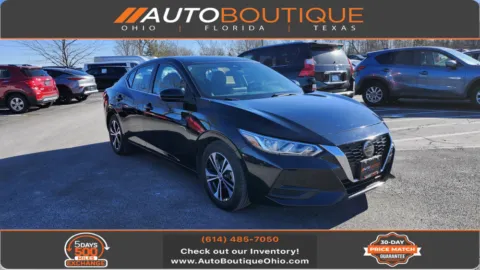 Black 2021 Nissan Sentra SV for sale in Columbus, OH