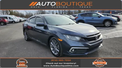 Gray 2019 Honda Civic Sedan EX-L for sale in Columbus, OH
